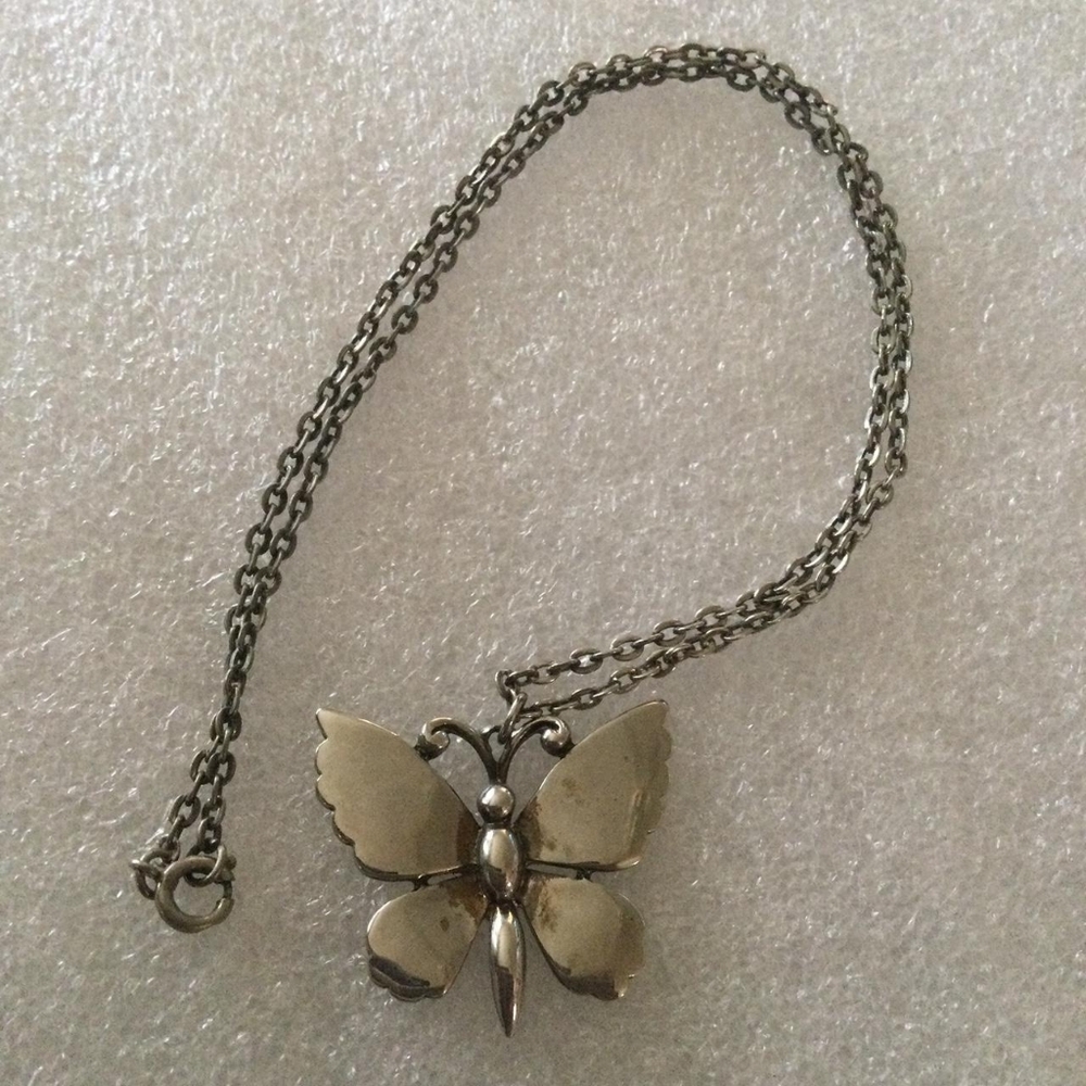 JJ Butterfly necklace
